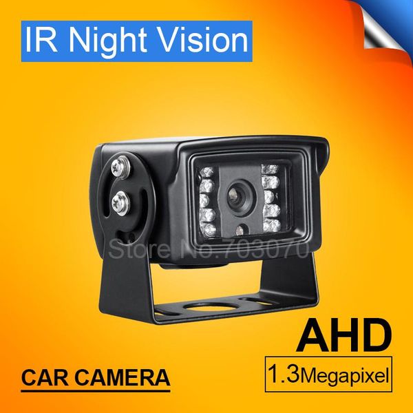 

car rear view cameras& parking sensors 1.0mp/1.3mp ahd camera waterproof night vision infrared red reverseing bus for vehicle security monit