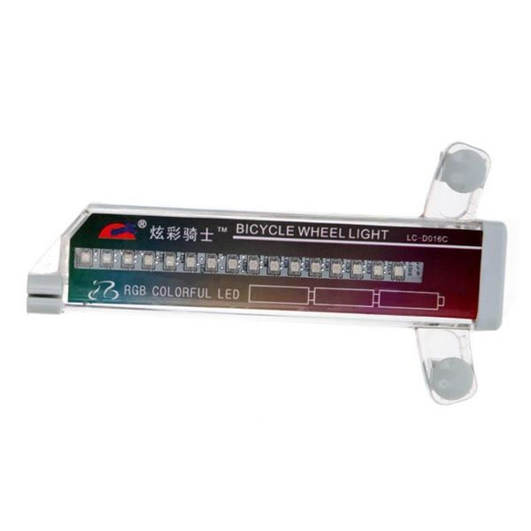 

bicycle light colorful bike wheel spoke cycling tire signal lamp led lights