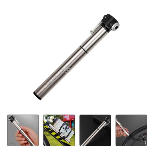 

bike pumps high pressure inflator mini aluminium alloy portable air pump