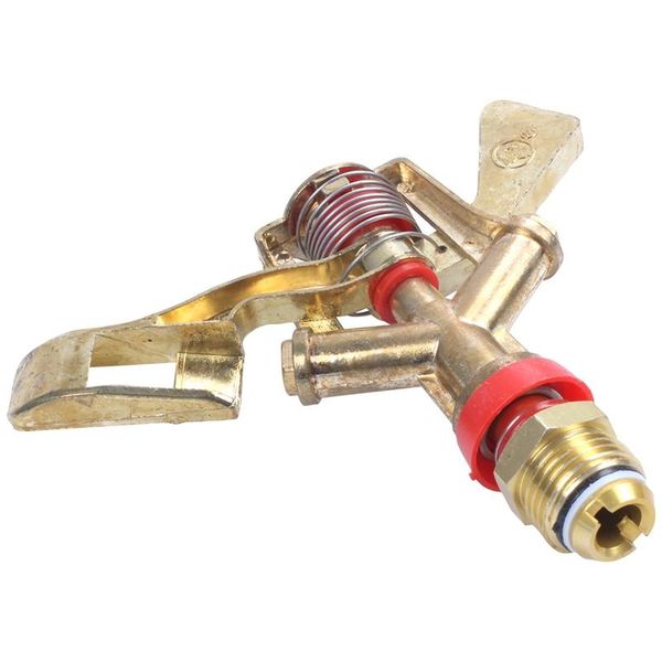 

watering equipments 1/2 inch dual connector zinc alloy 360 degree rotate rocker arm water sprinkler spray nozzle garden irrigation