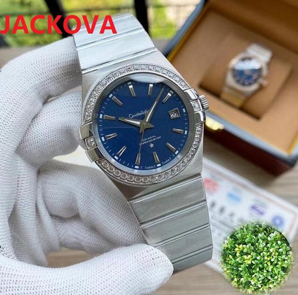 

designer mens lovers automatic mechanical women men dress 316l sapphire waterproof couples diamonds, Slivery;golden