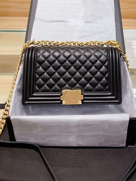 

luxury leather rhombus high-quality flap bag chain urban mouth cover bags ladies temperament handbag