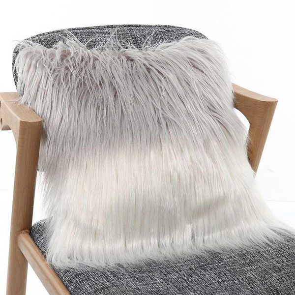 

cushion/decorative pillow square nordic style solid sofa cushion plush couch waist throw cushions washable home decor