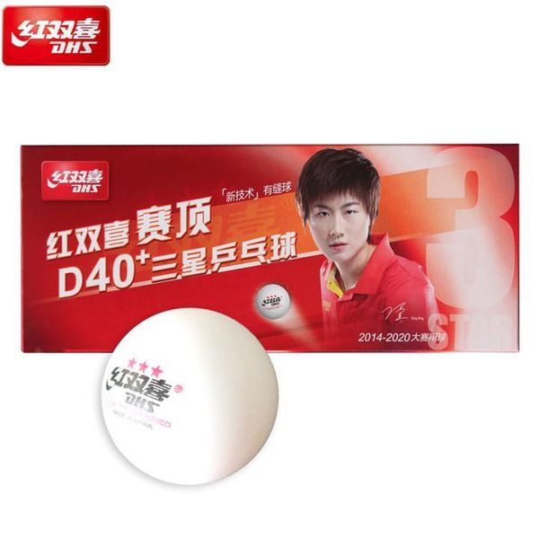 

balls est dhs 3-star dingning d40+ table tennis material plastic poly pong