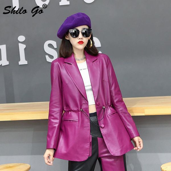 

women's leather & faux b, Black