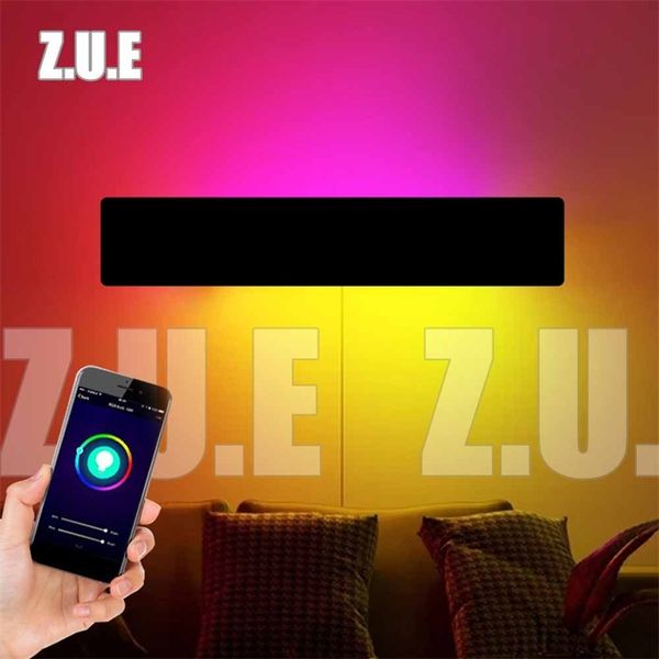 

rgb magic box running horse with remote control intelligent rectangular square wall atmosphere lamp living room