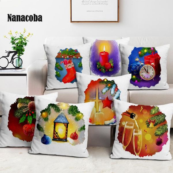 

cushion/decorative pillow white throw cushion cover 45x45cm christmas decoration pillows year 2021 friend tv show home decorative cases