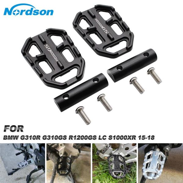 

pedals nordson motorcycle foot pegs footrest aluminum cnc for r1200gs r1200 gs f850gs f850 f750gs f750 g310gs g310