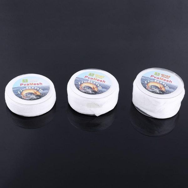 

5m pva soluble fishing net refill stocking feeder trap bait bag water dissolve protect fishnet accessories