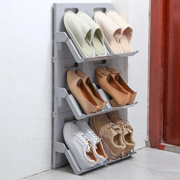 

hanging sports shoes stand abs vertical stackable high heels rack space-saving storage shelf deskhome organizer clothing & wardrobe