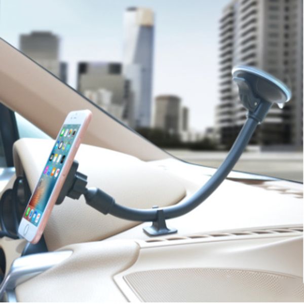 DuDa Smartphone Telefono cellulare Parabrezza per auto Braccio lungo Supporto mobile Supporto per telefono Staffa per montaggio magnetico