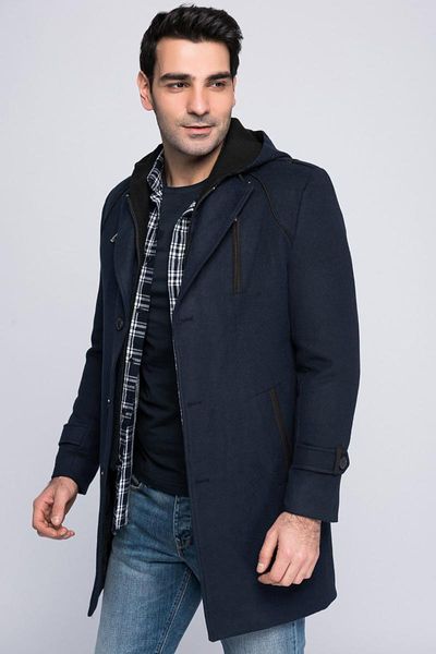 

men's jackets dewberry male anthracite overcoat-1020001 p8368, Black;brown