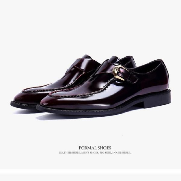 

brand mens dress shoes crocodile skin genuine leather handmade pointed toe lace-up elegant new derby shoes, Black