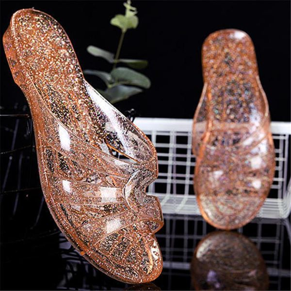 

slippers women summer 2021 indoor outdoor travel wear flat beach shoes fashion women's chaussure femme, Black