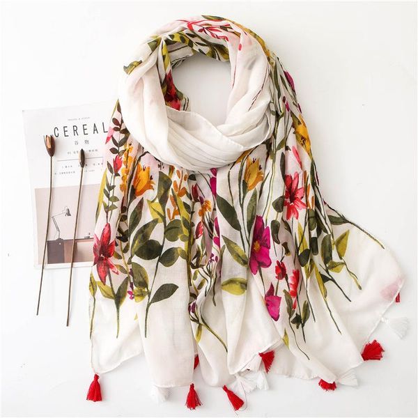 

scarves woman tassel scarf wrap fashion cozy womens floral evening shawls silk long 20024, Blue;gray