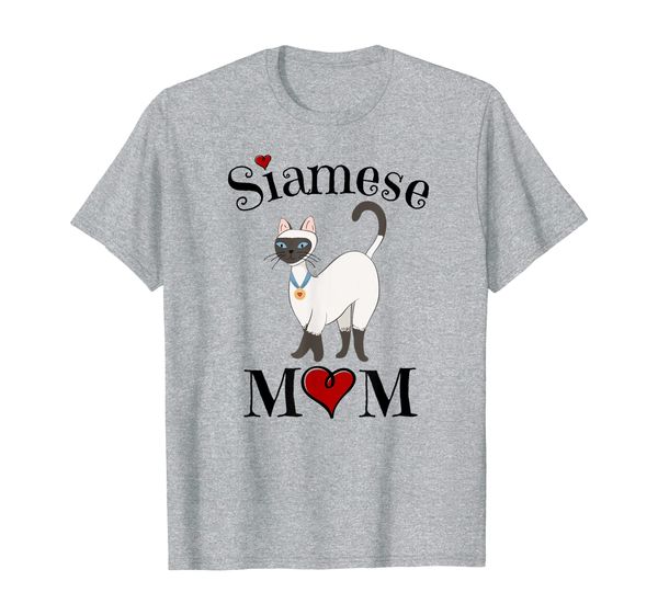 

Adorable Siamese Mom, Funny Siamese Cat Mom Gift T-Shirt, Mainly pictures