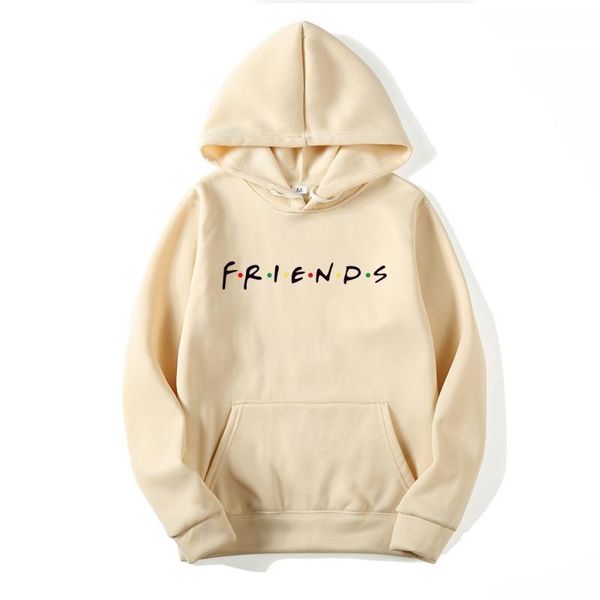 

men's hoodies & sweatshirts black friends 2021 style printing hoodie spring autumn winter casual pullovers fashion trend