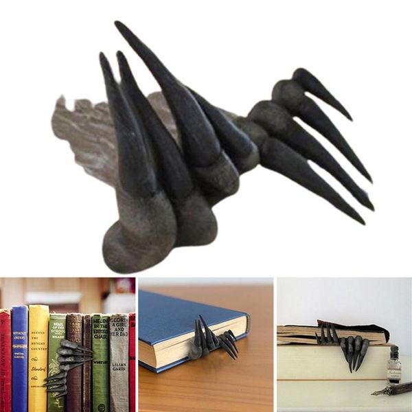 

bookmark halloween scary demon hand resin thriller page folder gift for friends 12*9*9cm