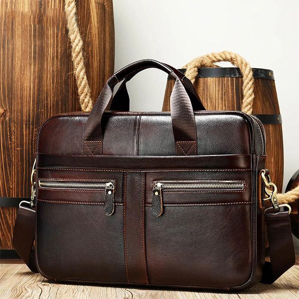 

briefcases luufan men's bags genuine leather lawyer/office bag for men lapdocuments
