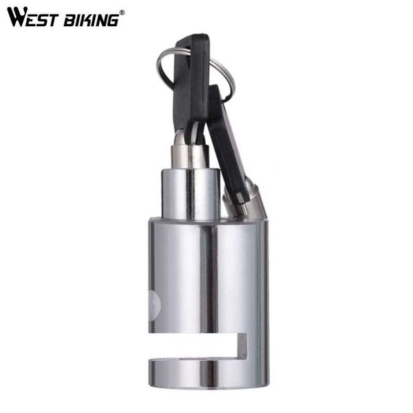 

bike locks west biking disc brake lock anti-theft steel + zinc high security metal mini motorcycle mtb waterproof safety bicycle