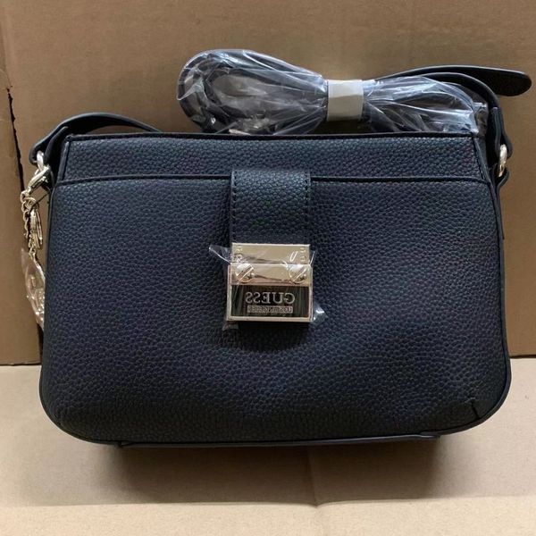 

gs new women's solid letter single shoulder messenger bag