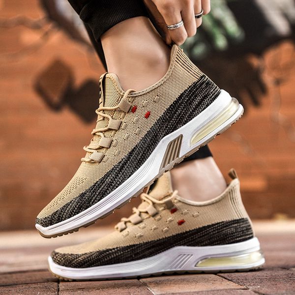 

fashion running shoes for men women black white brown red gray mens womens shoe comfortable breathable trainers sports sneakers size 39-44 -