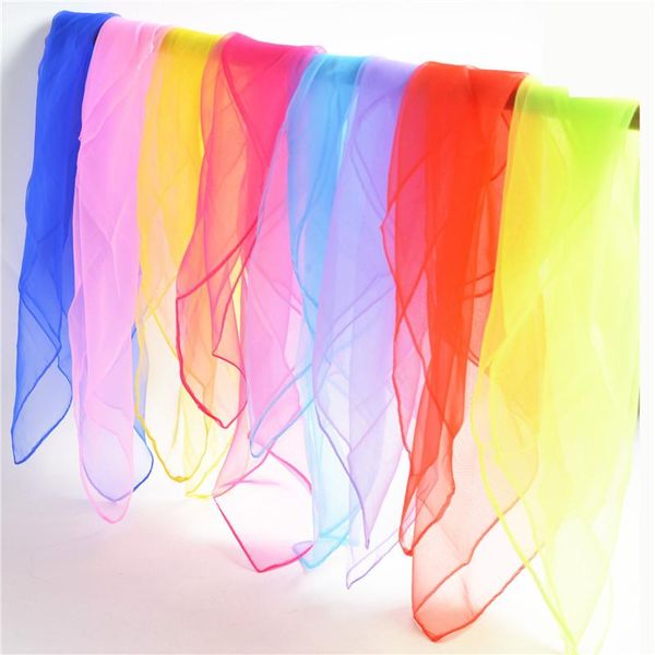

scarves amyo imitation silk scarf soft women square chiffon scarve 70*70cm summer neck wrap, Blue;gray