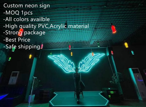 

fast delivery custom led light neon sign no moq dropshipping for room birthday party home wedding decor