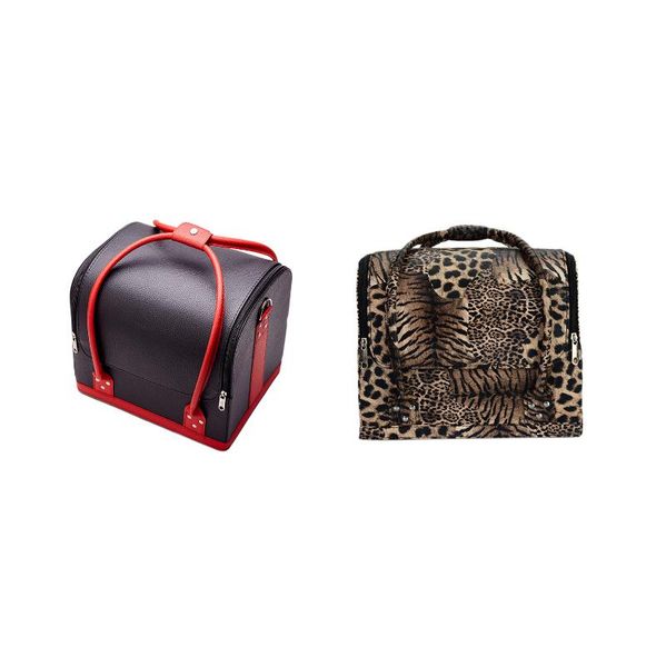 

cosmetic storage bag multi-layer tissue large-capacity portable case bags & cases