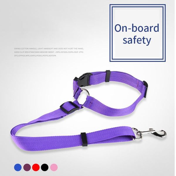 

cat collars & leads adjustable pet dog car seat belts leash harness safety rope for dogs cats outdoor travel supplies