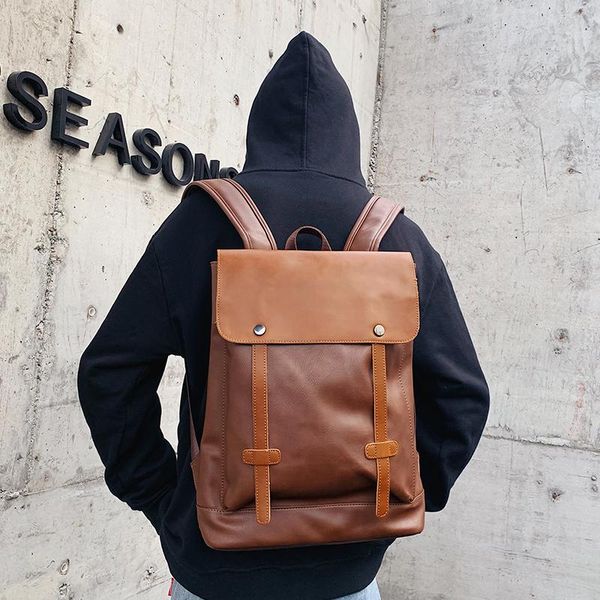 

tidog retro fashion men's youth leisure outdoor travel backpack