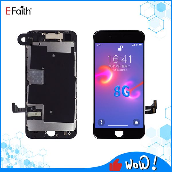 

efaith full lcd screen for iphone 8g display touch panels digitizer assembly good repair replacements with front camera