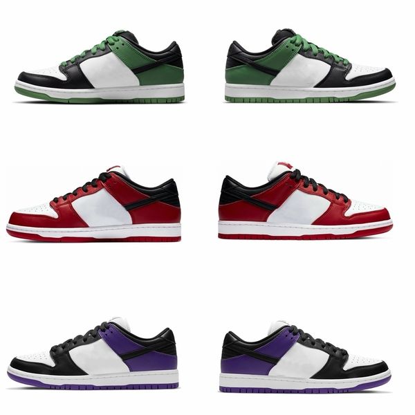 

shoes men women low pro skateboard sb green chicago court purple sneaker