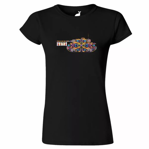 

psychedelic tank of love womens t shirt hippy party rave retro festival peace, White;black