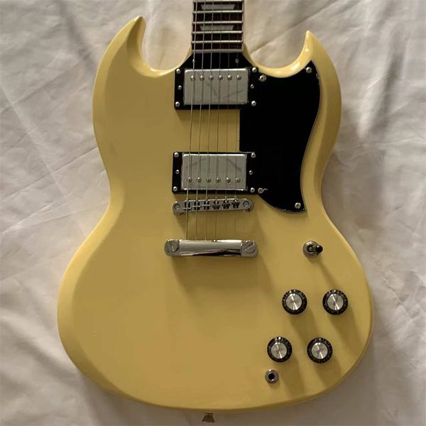

rosewood fingerboard electric guitar, chrome hardware, solid mahogany body electric guitar