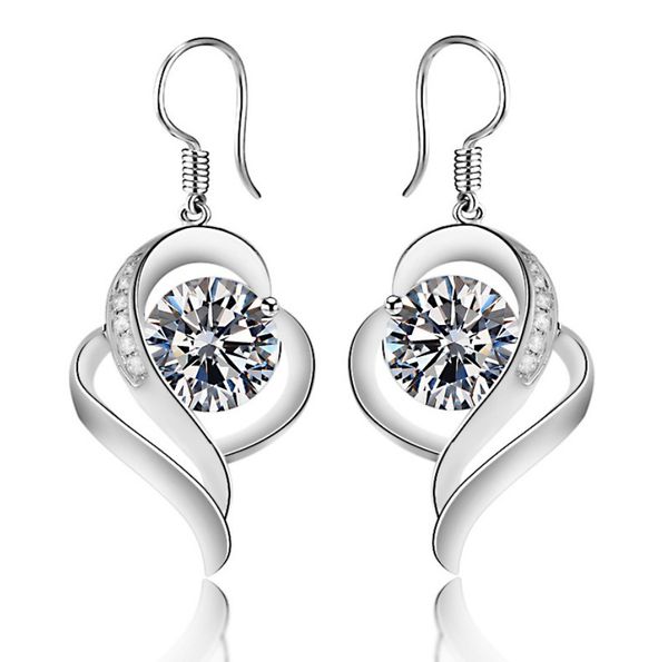 

18k gold 1ct moissanite diamond d color earrings charms for women wedding luxury jewelry birthday gift, Golden