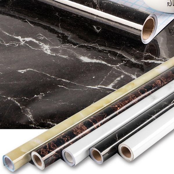 

3/5m modern living room furniture deskwaterproof marble wallpaper self adhesive contact paper home decoration wallpapers