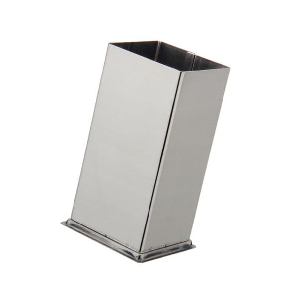 

chopsticks stainless steel holder restaurant drain rack tableware drying organizer (1-grid)