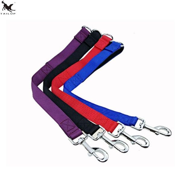 

dog collars & leashes [tailup] short leash rope nylon dogs basic leads 50cm collar harness for big middle walking cl105