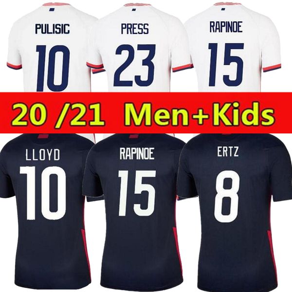 

world cup 20 21men and kids pulisic soccer jersey ertz bradley pugh lloyd altidore 2021 wood america football jerseys united states shirt ca, Black;yellow