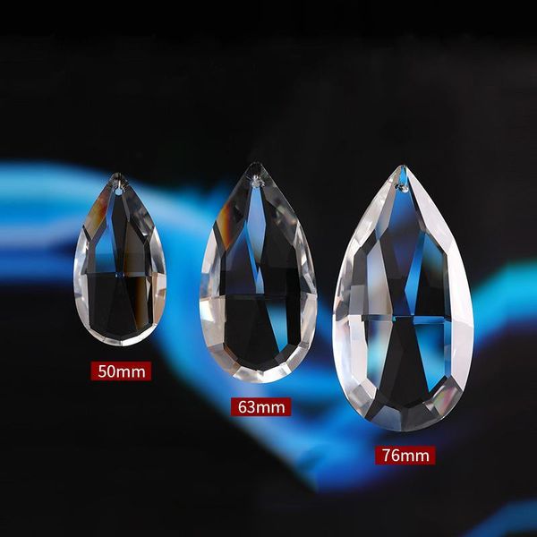 

chandelier crystal 50/63/76/89mm crystals bead hanging pendant suncatcher prisms wedding christmas tree decor accessories