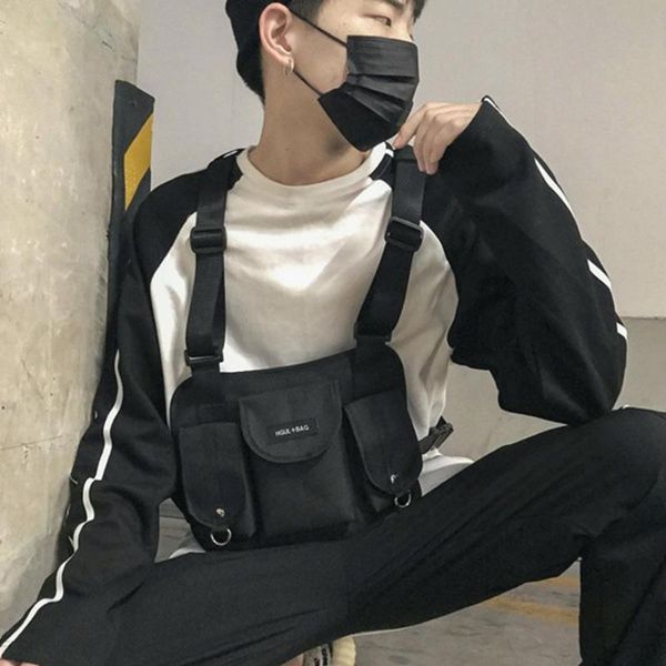 

chest bag for outdoor street style or design hip hop rig tactical waist functional pack harness g0g6 bags