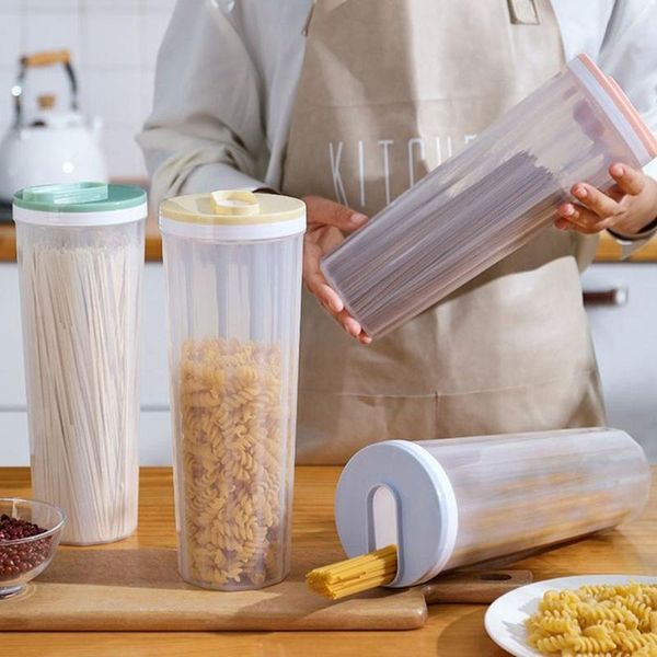 

storage bottles & jars kitchen tank sealed box transparent plastic food