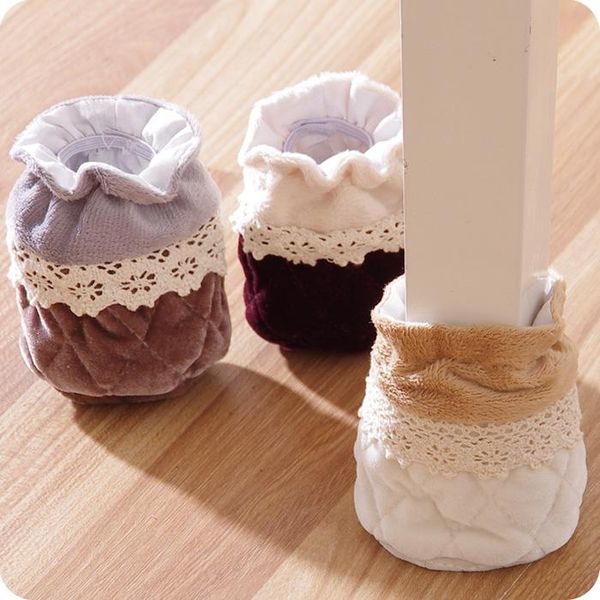 

chair covers thickening slip-resistant socks tables and chairs cloth legs protective case mute table mat wear-resistant