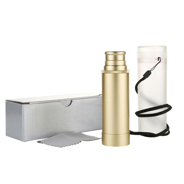 

telescope & binoculars -retro brass zoomable 25x40 spyglass for bird watching hunting hiking travelling gift boys girls captains