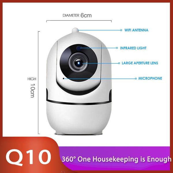 

xiaovv q10 surveillance cameras wifi camera nanny webcam baby monitoring night vision thermal wireless video cctv ip