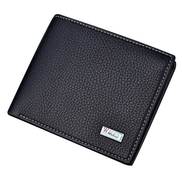 

wallets pu leather short wallet coin pocket purse card holder men money cartera bag male clutch sac monedas bolsas b, Red;black
