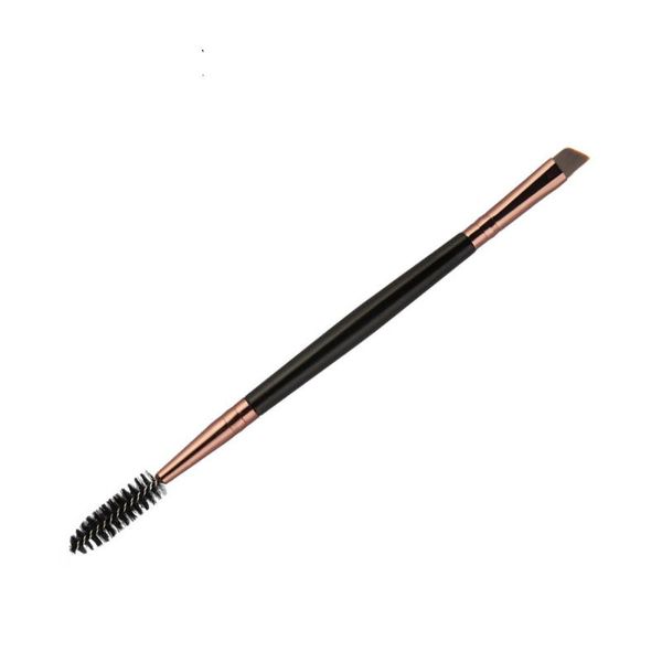 

professional double-headed angled eyebrow brush portable eyelash comb makeup brushes