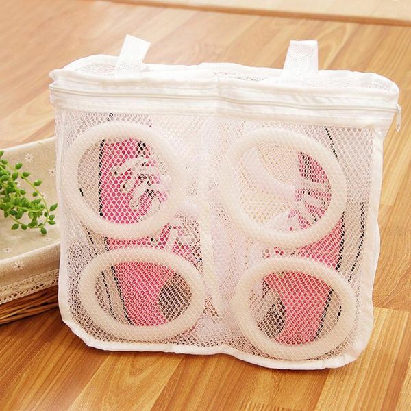 

laundry bag utility sneaker sports net wash washing cleaner hanging shoes boot home bags