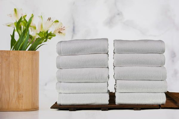 

towel varol kronos otel towel, turkish cotton luxury ,bath towel,bath sheet ( pack of 10,5,5)